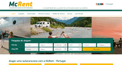 Desktop Screenshot of mcrent.pt