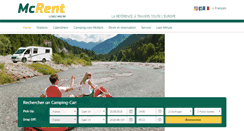 Desktop Screenshot of mcrent.fr